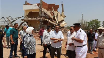 محافظ القليوبية يقود حملة مكبرة لإزالة 