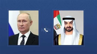 محمد بن زايد وبوتين يبحثان تطورات الشرق الأوسط وتعزيز الشراكة الإستراتيجية
