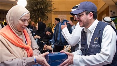 وصول حجاج الجمعيات الأهلية إلى مكة المكرمة والمدينة المنورة