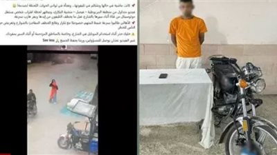 سرق هاتف فتاة في الجيزة.. سائق دراجة نارية  يواجه هذه العقوبة بالقانون