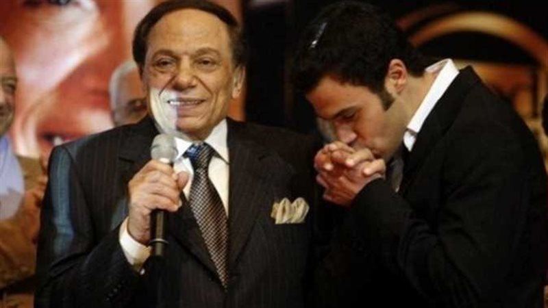 محمد إمام ووالده عادل إمام