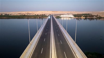 محور الفشن الحر.. شريان تنموي جديد يربط شرق وغرب بني سويف