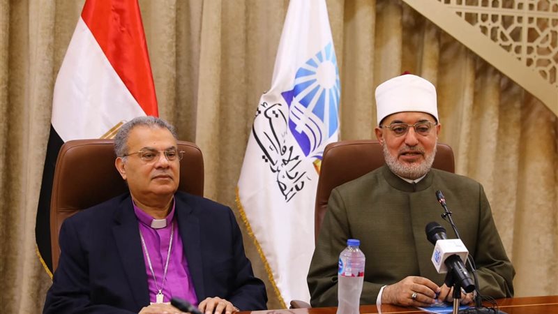 المفتي خلال اللقاء 