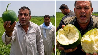 الفلاحين بتبكي وخسروا ملايين.. مزارعين البطيخ في أزمة كبيرة| فيديو