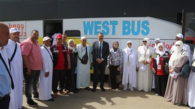 كفر الشيخ تودع الفائزين بقرعة الحج للجمعيات الأهلية إلى الأراضي المقدسة|صور 