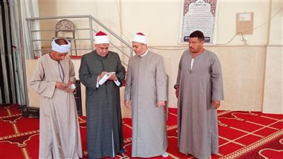 مرور مفاجئ على مساجد إدارة أوقاف أبوتيج للتأكد من جاهزيتها وانضباط العمل الدعوي 