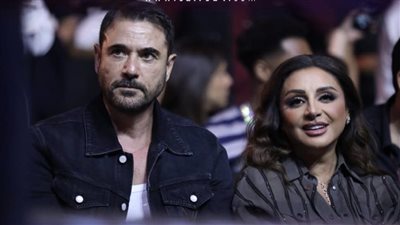 بعد تصدرهما التريند.. القصة الكاملة لظهور أنغام برفقة أحمد عز في حفل الملاكمة بالأهرامات