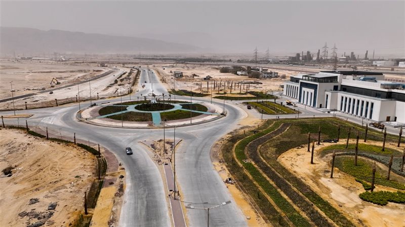 شبكة نقل ذكية جديدة تربط أرصفة ميناء السخنة 