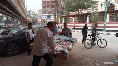حملات مكثفة لرفع الإشغالات واستكمال تطوير كورنيش الترعة الإبراهيمية بأسيوط