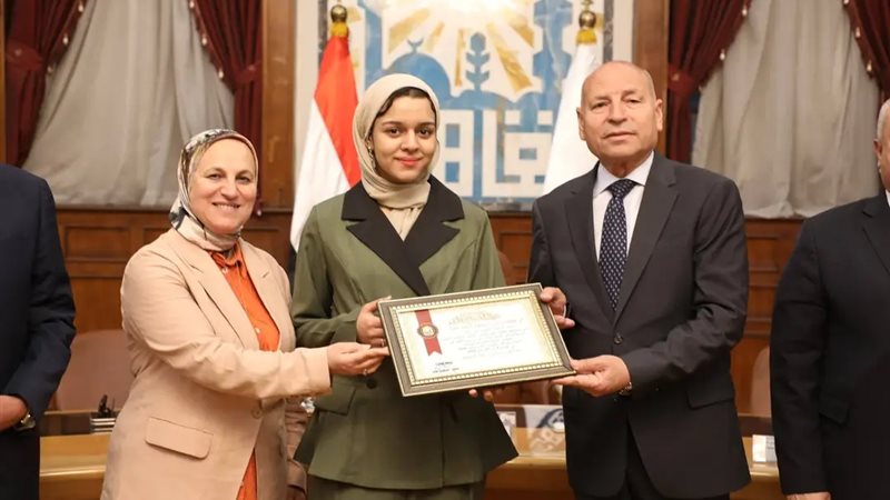 جانب من التكريم 