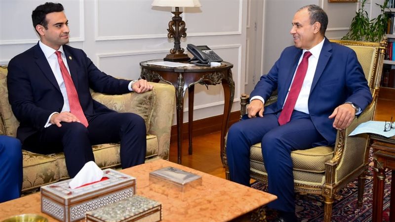 وزير الخارجية يلتقي النائب 