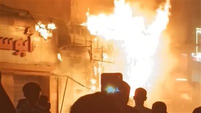 السيطرة على حريق هائل بمخبز كفر الزيات دون خسائر بشرية