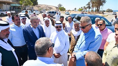 توجيهات برفع كفاءة الخدمات والشاطئ في أبو زنيمة.. ماذا يحدث في جنوب سيناء؟