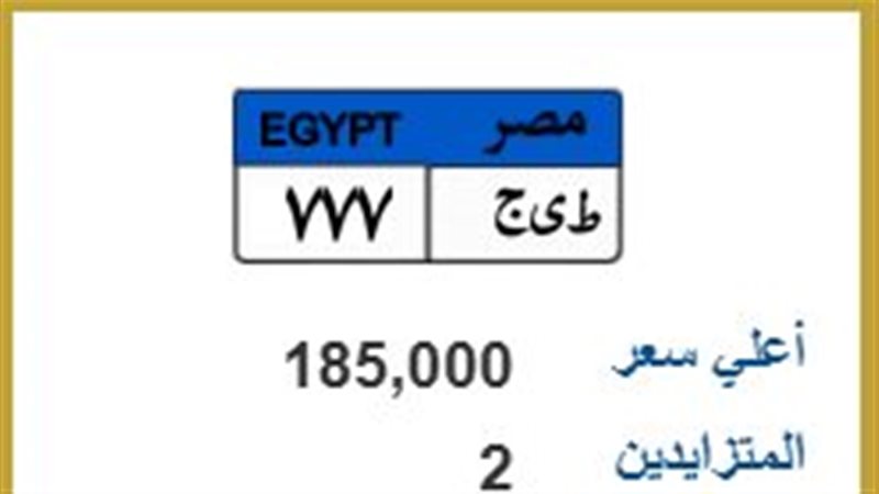 لوحة معدنية مميزة 
