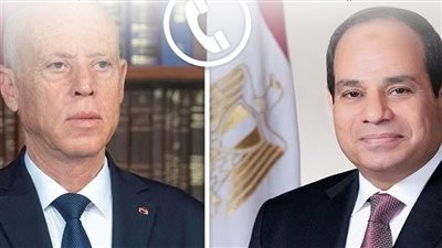الرئيس السيسي وقيس سعيد يؤكدان عمق الروابط المصرية التونسية