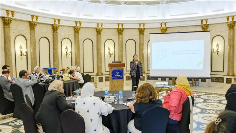 المديرة التنفيذية لصندوق دعم الصناعات الريفية 