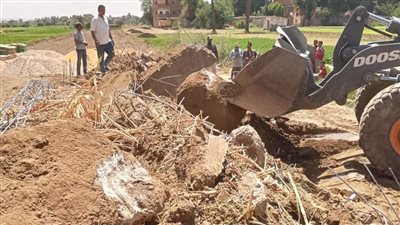 بتوجيهات المحافظ.. الرصد الميداني الفوري يجهض مخالفات بناء وتعديات زراعية بمركزي سوهاج وساقلتة