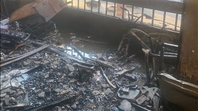 السيطرة على حريق بشقة سكنية في جسر السويس وإنقاذ شخصين من الموت