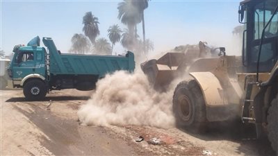 رفع نحو 828 طنا من المخلفات والتراكمات خلال حملات نظافة بأسيوط