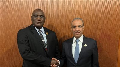 وزير الخارجية يبحث تعزيز التعاون والعلاقات الثنائية مع نظيره الجامبي
