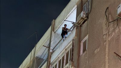 مدير الحماية المدنية بالقاهرة يقود بنفسه عملية إنقاذ شخص من محاولة انتحار