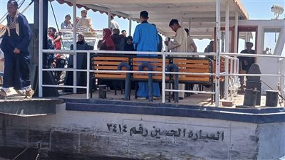 متابعة العبارات النهرية لضمان سلامة المواطنين وانتظام الخدمات بمرسى الحواتكة بمنفلوط