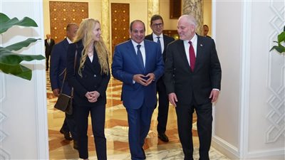 الرئيس السيسي يبحث مع وفد يهودي أمريكي تعزيز العلاقات والاستقرار بالشرق الأوسط