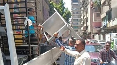 جولة مفاجئة لمحافظ الجيزة..غلق 11 منشأة مخالفة وإزالة بائعين جائلين بشارع العريش