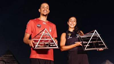 مصطفى عسل وهانيا الحمامي يتصدران تصنيف الاسكواش العالمي.. وخروج نوران جوهر