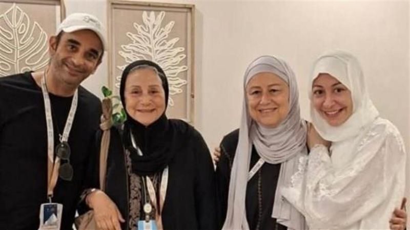 الفنانة منة شلبي والمنتج أحمد الجنايني