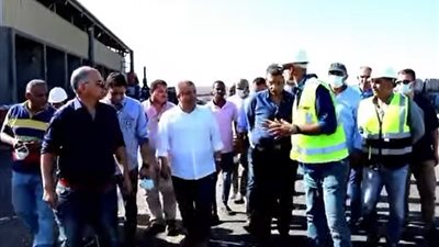 محافظ البحر الأحمر يوجه بنقل مصنع التدوير ومحطة المعالجة للمدفن الجديد بالغردقة