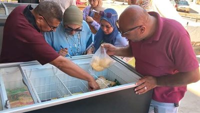 ضبط سلع مجهولة المصدر ومصادرة مكبرات صوت وتطوير منظومة النظافة ببورسعيد