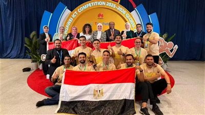 خريج بهندسة أسيوط ضمن الفريق الحاصل على المركز الثاني عالميًا 