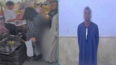 سقوط المتهم بالتحرش بسيدات في أحد شوارع أسيوط بعد تداول فيديو الواقعة