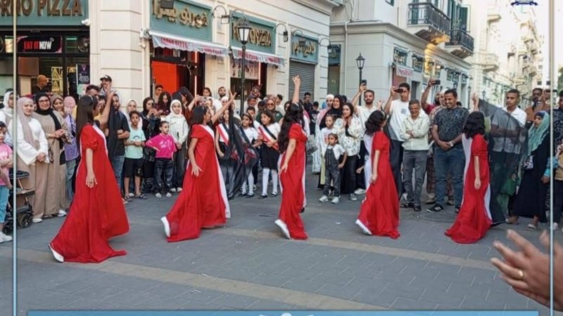 شارع الفن في الاسكندرية