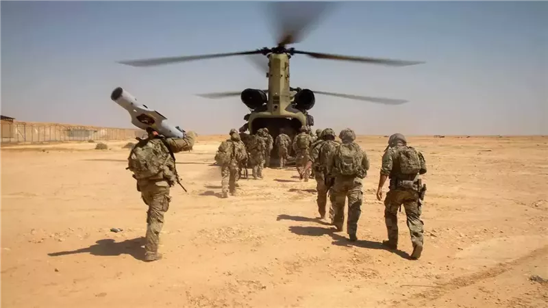 جنود أمريكيون في العراق 