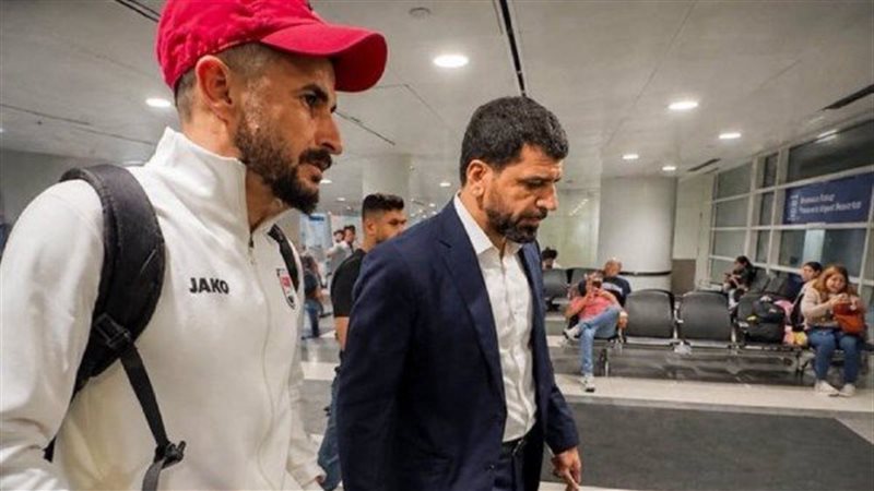 أيمن حسين مهاجم منتخب العراق