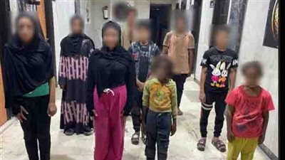 ضبط 9 متهمين يجبرون 13 طفلا على التسول بالجيزة.. وهذه عقوبة المتهمين