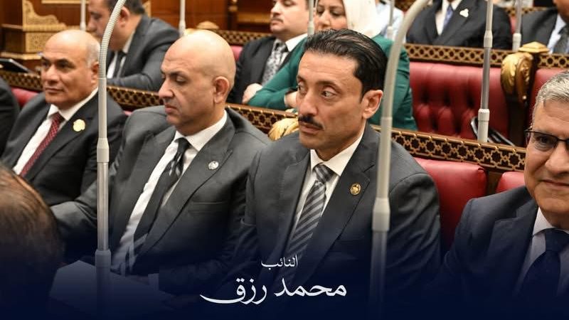 النائب محمد رزق عضو مجلس الشيوخ
