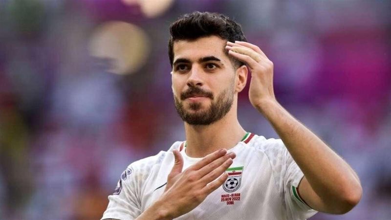  سعيد عزت الله، لاعب منتخب إيران