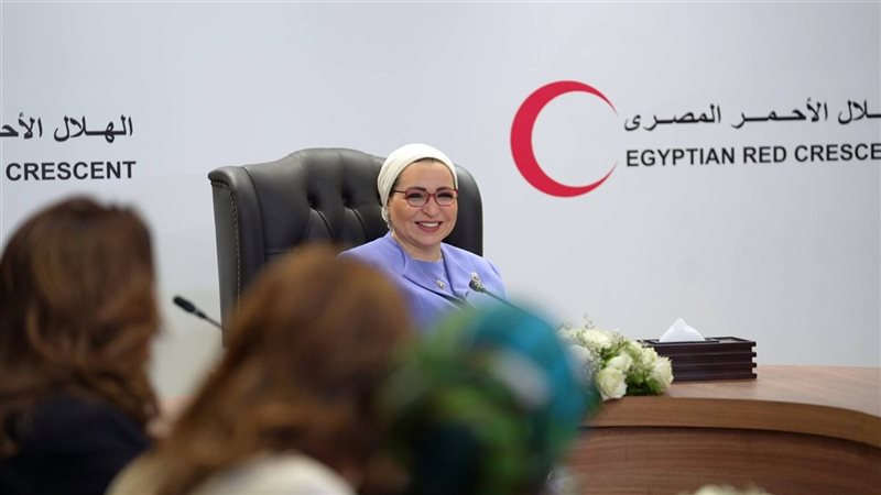  السيدة انتصار السيسي