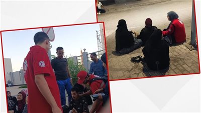 الهلال الأحمر المصري يساند مصابي وذوي ضحايا حادث قطار السويس بالدعم النفسي والإغاثي