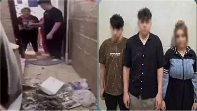 ضبط سيدة ونجليها بالقليوبية بعد التعدي على جارهم وإصابته بجرح قطعي 