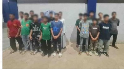خناقة بعد الامتحان.. ضبط 17 طالبا ظهروا بفيديو مشاجرة داخل مدرسة بأسيوط