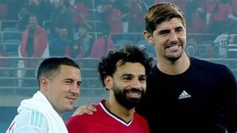 محمد صلاح وكورتوا