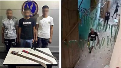فيديو بلطجة يقود لضبط 3 أشخاص مسلحين بالإسكندرية.. وهذه العقوبة وفق القانون