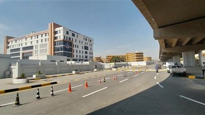 محافظ الجيزة يتفقد أعمال تطوير محيط مستشفى بولاق الدكرور العام