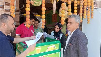 حملات الدقهلية تضبط تيتانيوم في العصائر و824 شيكارة دقيق مدعم