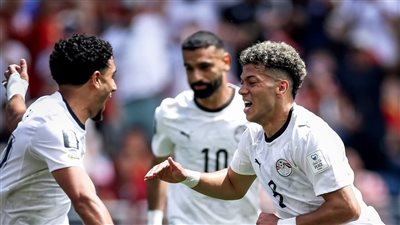 لقطات من الشوط الأول من مباراة مصر وبلجيكا في كأس العالم
