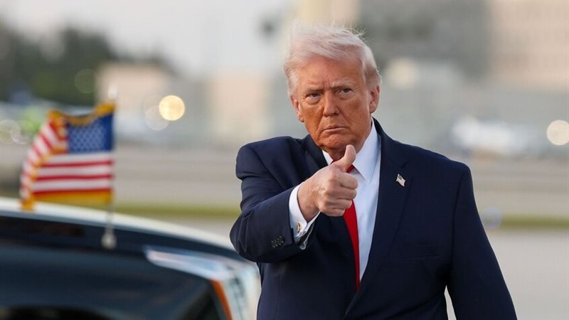 الرئيس الأمريكي دونالد ترامب 